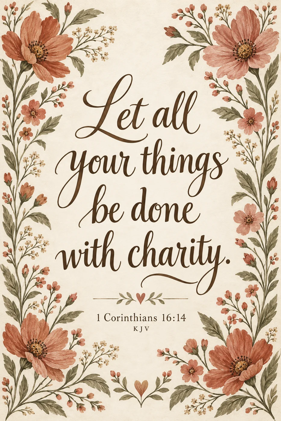 All Things With Charity artwork detail