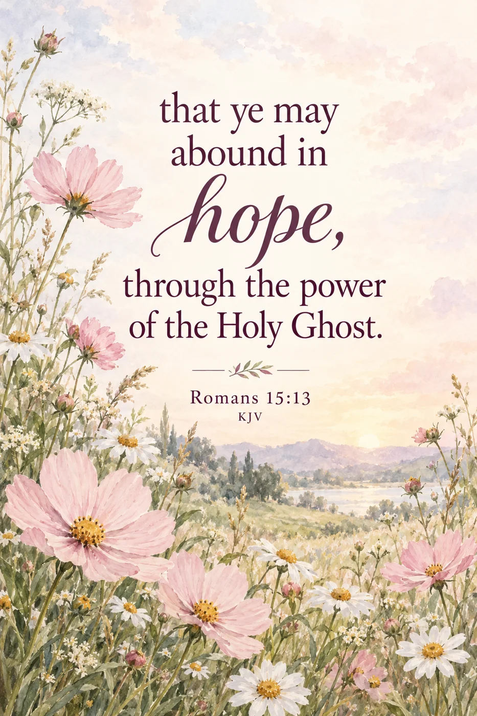 Abound in Hope artwork detail
