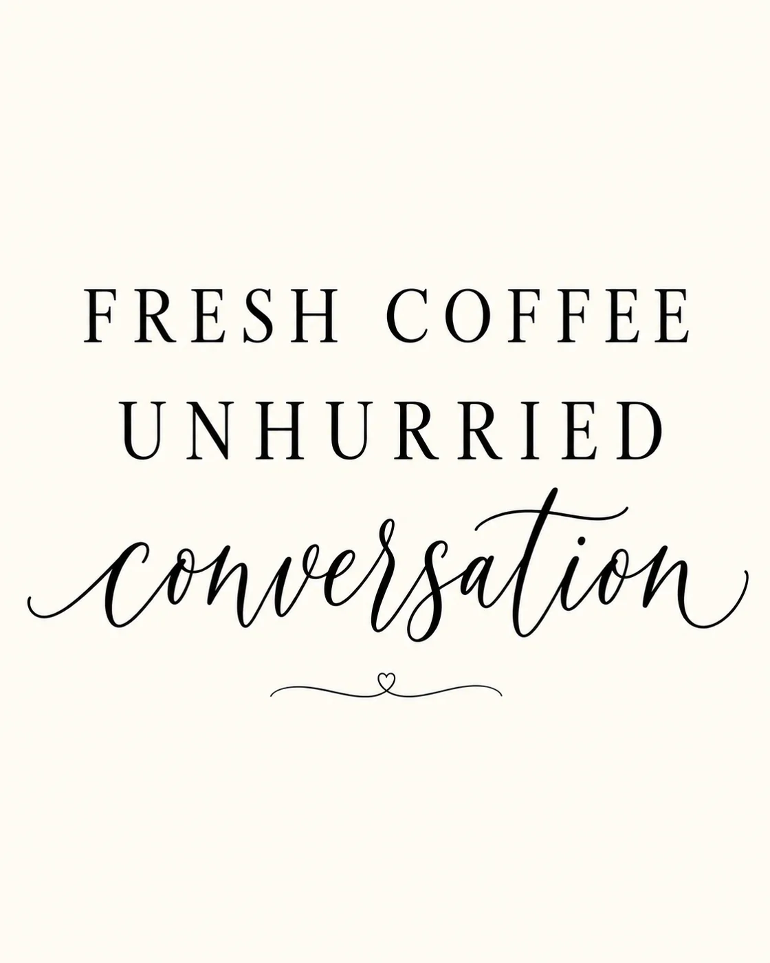 Coffee and Conversation artwork detail
