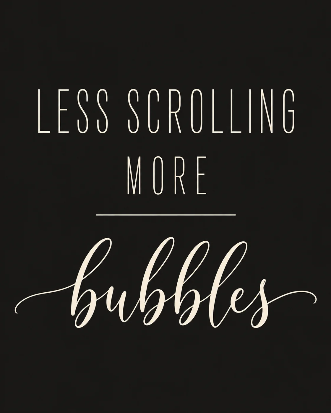 Bubbles Before Emails artwork detail