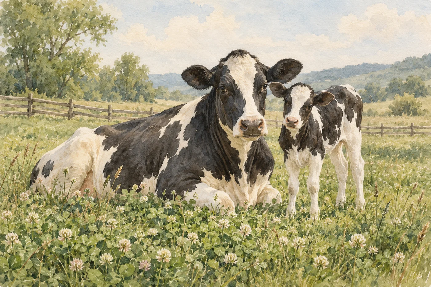 Clover Companions artwork detail