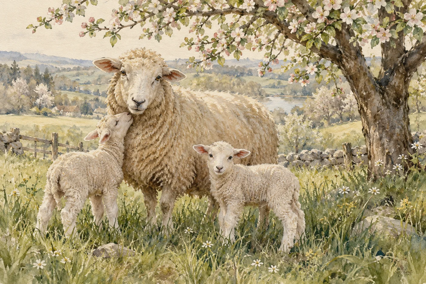 First Spring artwork detail