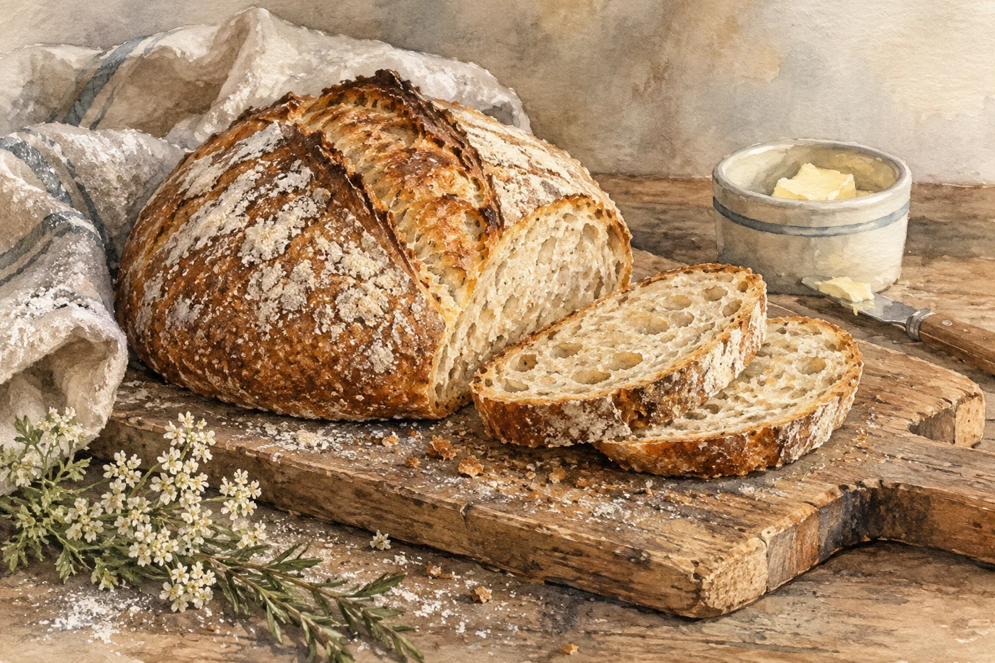Daily Bread artwork detail