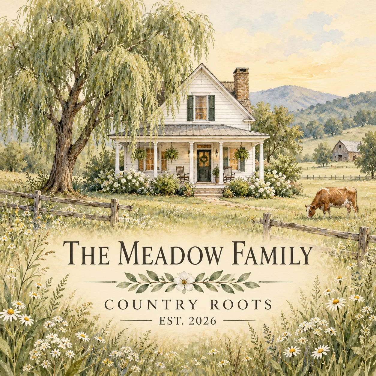 Country Roots Homestead artwork detail