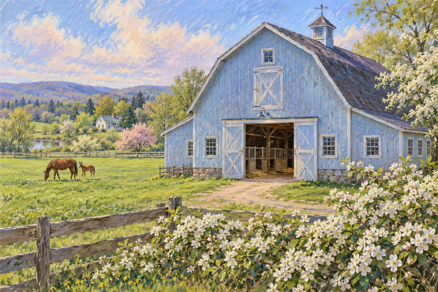 Foal Season artwork detail