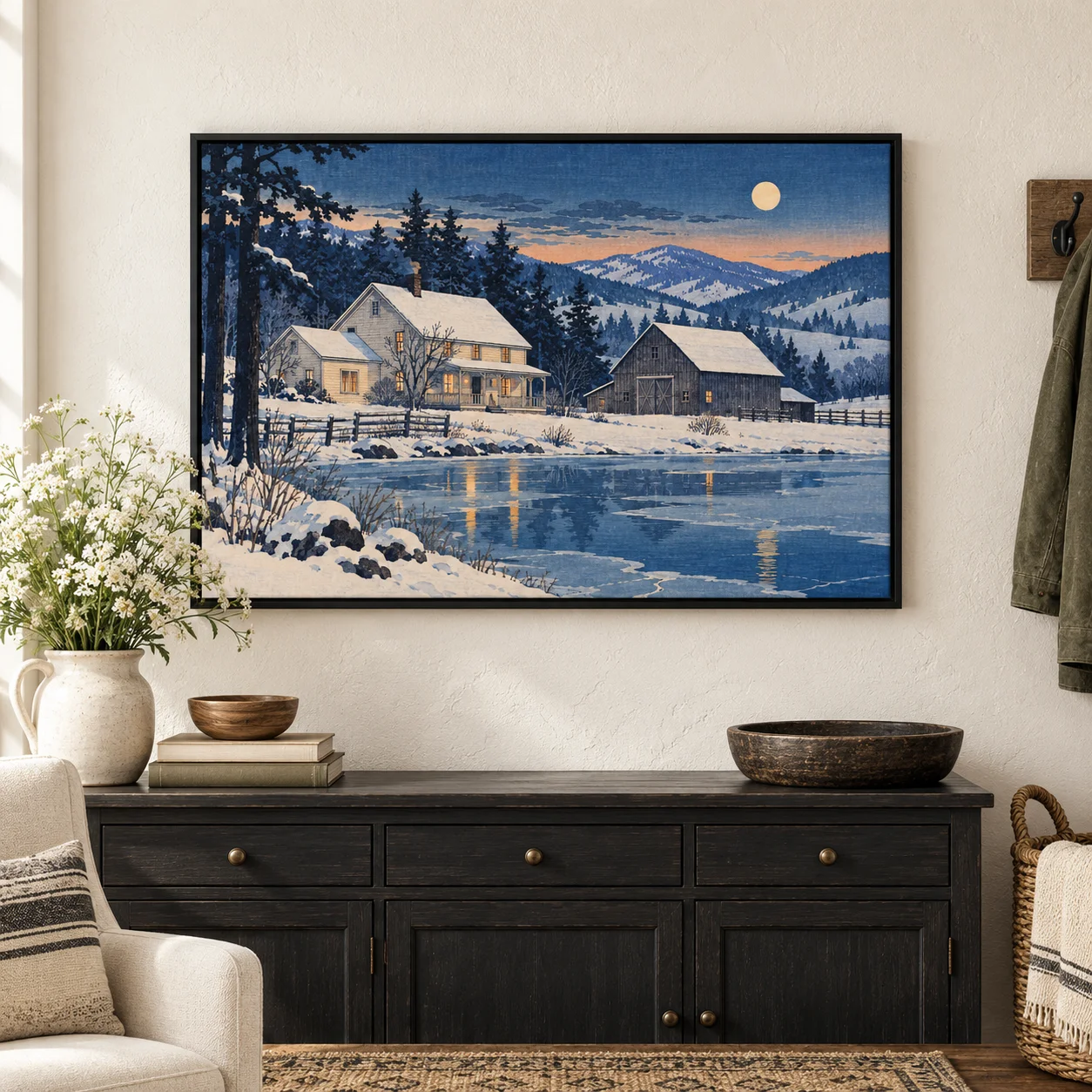 Quiet Farm Pond room preview