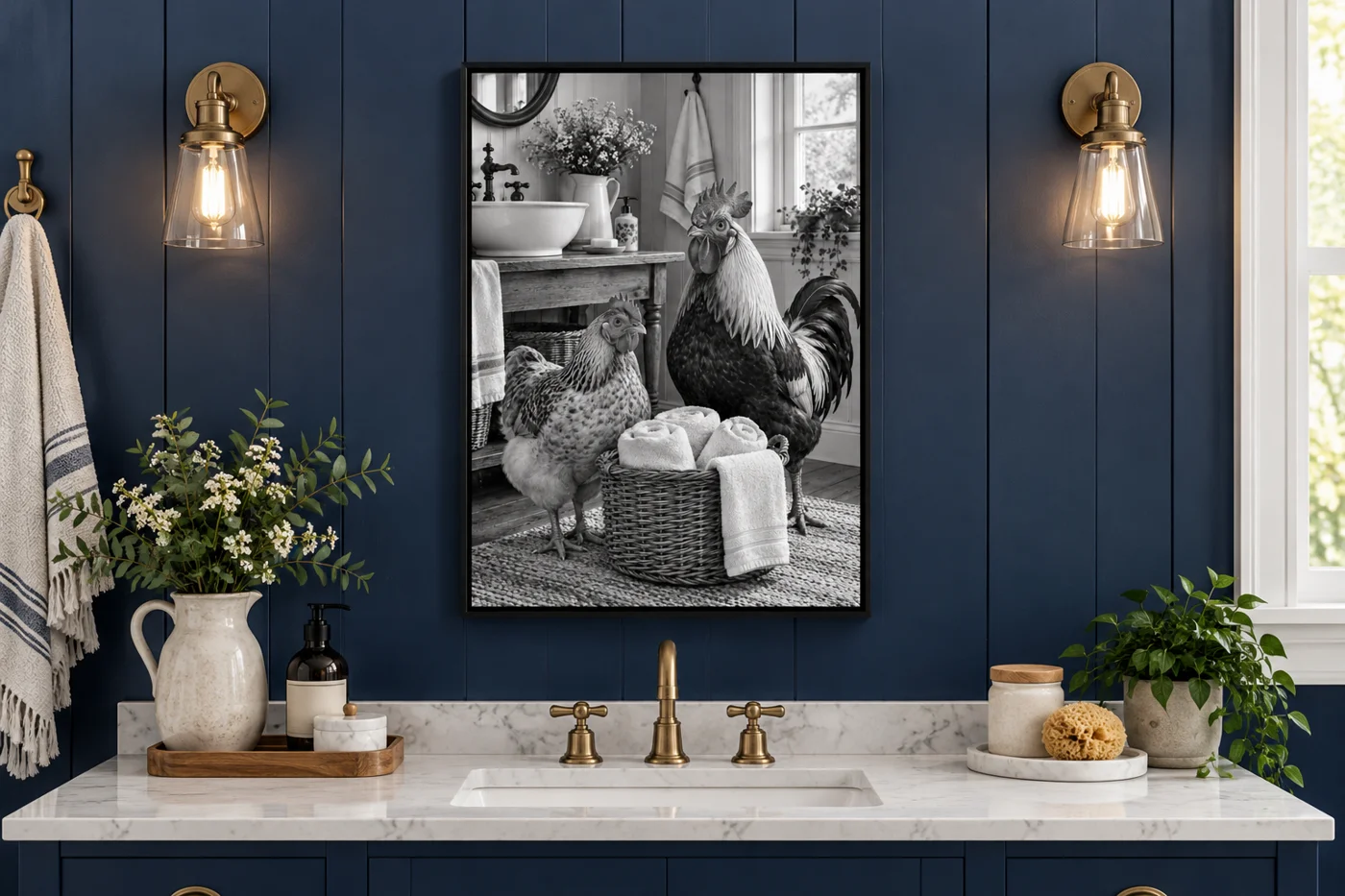 Bathroom Feathered Friends room preview